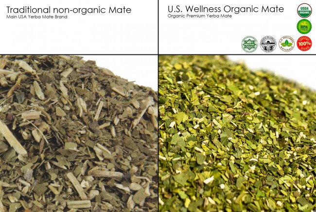 Yerba Mate, Green - Organic Herb Leaf, BULK C/S | Paraguay Tea