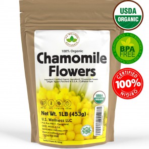 100% Organic Chamomile (Flowers) Herbal Tea 1lbs bulk (Egypt)