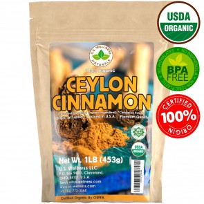 Ceylon Cinnamon Powder (1LB) True Organic Cinnamomum verum