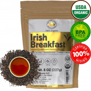 Irish Breakfast Tea, SMOOTH, RICH & WELL-ROUNDED CEYLON (Idulgashinna Estate Light Blend)